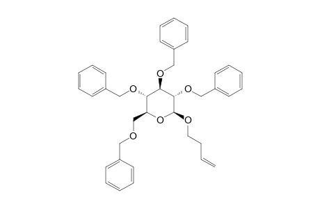 but-3-enyl tetra-O-benzyl-b-D-glucopyranoside
