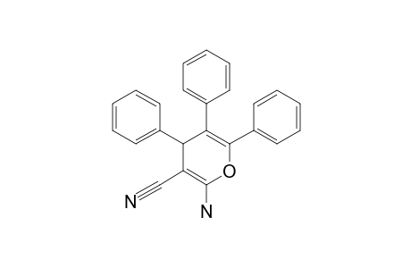 2-Amino-3-cyano-4,5,6-triphenyl-4H-pyran