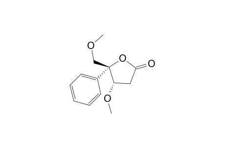 (4S,5R)-4-methoxy-5-(methoxymethyl)-5-phenyl-2-oxolanone