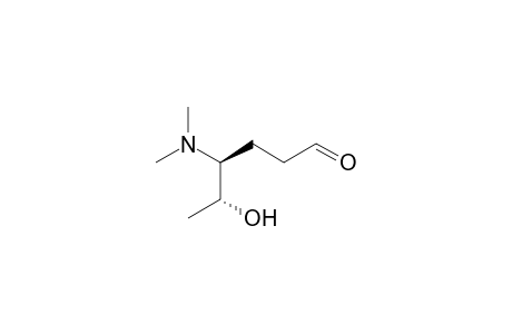 (4S,5R)-4-(dimethylamino)-5-hydroxy-hexanal