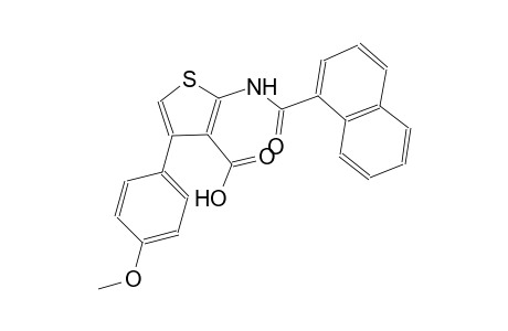 4-(4-methoxyphenyl)-2-(1-naphthoylamino)-3-thiophenecarboxylic acid