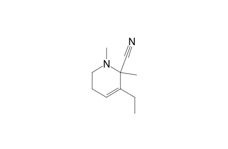 2-Pyridinecarbonitrile, 3-ethyl-1,2,5,6-tetrahydro-1,2-dimethyl-