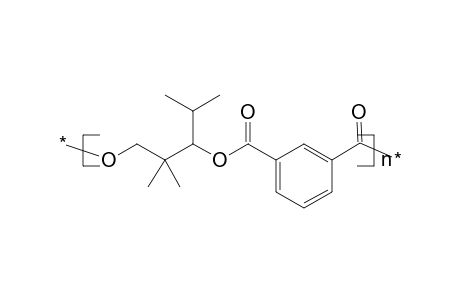 Poly(2,2,4-trimethyl-1,3-pentanediol isophthalate)