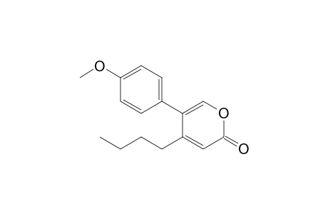 4-Butyl-5-(4-methoxyphenyl)-2(2H)-pyranone