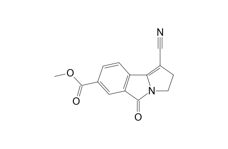 1-Cyano-5-oxo-2,5-dihydro-3H-pyrrolo[2,1-a]isoindole-7-carboxylic acid methyl ester