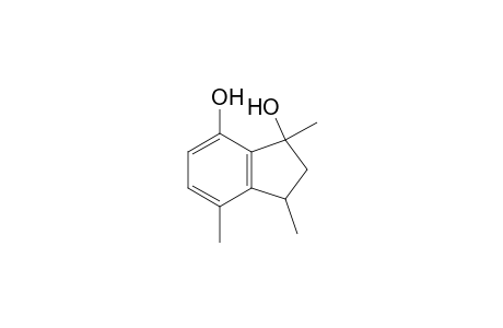 2,3-dihydro-1,3,4-trimethyl-1H-indene-1,7-diol