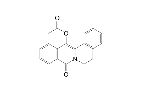 13,13a-didehydro-13-hydroxyberbin-8-one, acetate (ester)