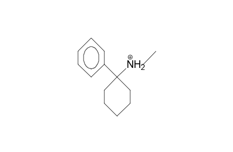 1-Ethylammonio-1-phenyl-cyclohexane cation