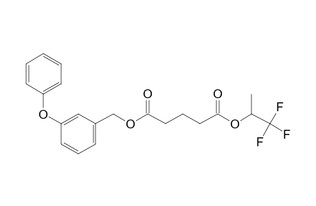 Glutaric acid, 1,1,1-trifluoroprop-2-yl 3-phenoxybenzyl ester