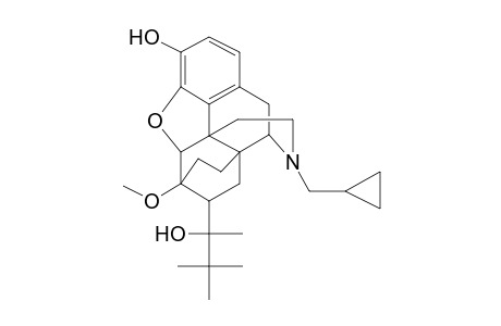 7-[(1'-Hydroxy-1'-t-butyl)ethyl]-4,5-epoxy-18,19-dihydro-3-hydroxy-6-methoxy-17-cyclopropylmethyl-6,14-ethenomorphinane