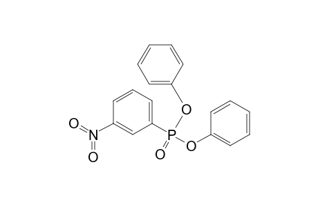 Diphenyl 3-nitrophenylphosphonate