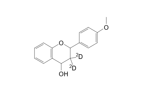 2H-1-Benzopyran-3-d-4-ol, 3,4-dihydro-3-d-2-(4-methoxyphenyl)-