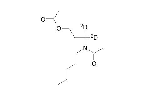 N,O-diacetyl-N-pentyl-3,3-dideutero-3-amino-1-propanol