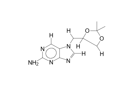 7-(RS)-(2,3-ISOPROPYLENEDIOXY)PROPYL-2-AMINOPURINE