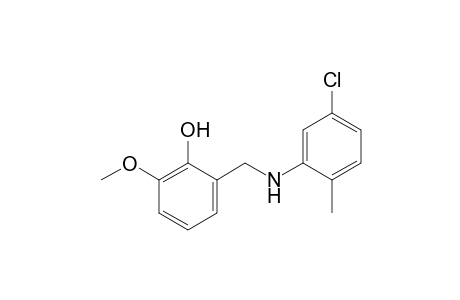 alpha-(5-CHLORO-o-TOLUIDINO)-6-METHOXY-o-CRESOL