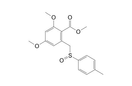 Methyl 2,4-Dimethoxy-6-(p-tolylsulfinyl)methyl benzoate