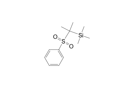 Silane, trimethyl[1-methyl-1-(phenylsulfonyl)ethyl]-