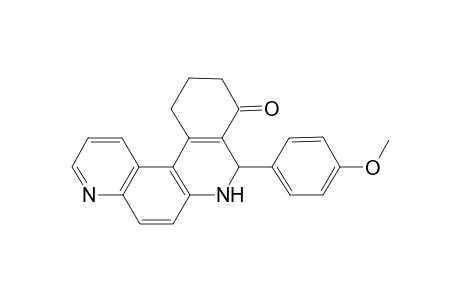 8-(4-Methoxyphenyl)-8,10,11,12-tetrahydrobenzo[a][4,7]phenanthrolin-9(7H)-one