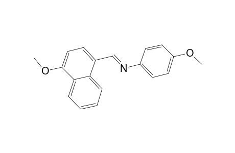 (4-methoxy-naphthalen-1-ylmethylene)-(4-methoxy-phenyl)-amine
