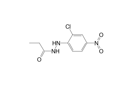 Propanehydrazide, N2-(2-chloro-4-nitrophenyl)-