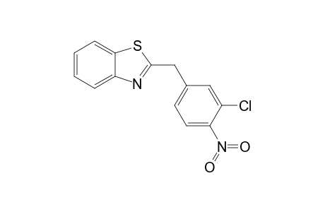2-(3-Chloro-4-nitrobenzyl)benzothiazole
