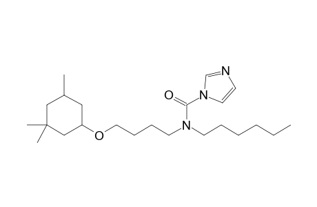 1H-Imidazole-1-carboxamide, N-hexyl-N-[4-[(3,3,5-trimethylcyclohexyl)oxy]butyl]-