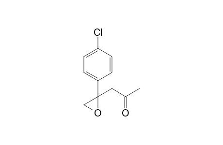 2-Acetonyl-2-(p-chlorophenyl)oxirane