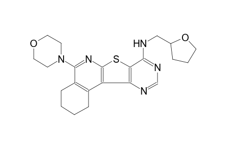 pyrimido[4',5':4,5]thieno[2,3-c]isoquinolin-8-amine, 1,2,3,4-tetrahydro-5-(4-morpholinyl)-N-[(tetrahydro-2-furanyl)methyl]-