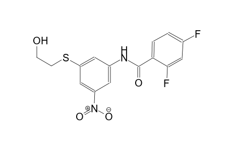 benzamide, 2,4-difluoro-N-[3-[(2-hydroxyethyl)thio]-5-nitrophenyl]-