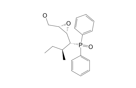 (2S,3R,4R,5R)-4-DIPHENYL-PHOSPHINOYL-2,3-EPOXY-5-METHYL-HETAN-1-OL