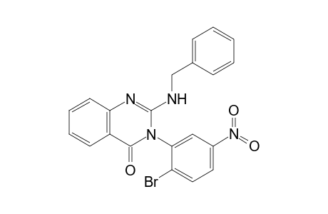 2-(Benzylamino)-3-(2-bromo-5-nitrophenyl)-3H-quinazolin-4-one