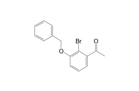 1-(2-bromanyl-3-phenylmethoxy-phenyl)ethanone