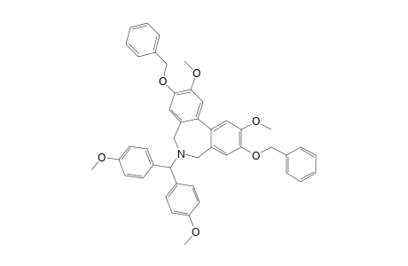 5H-Dibenz[c,e]azepine, 6-[bis(4-methoxyphenyl)methyl]-6,7-dihydro-2,10-dimethoxy-3,9-bis(phenylmethoxy)-