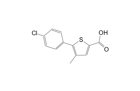 2-thiophenecarboxylic acid, 5-(4-chlorophenyl)-4-methyl-