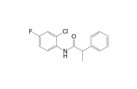 N-(2-Chloro-4-fluorophenyl)-2-phenylpropanoic acid amide