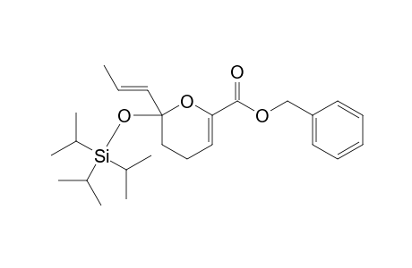 2-Benzyloxycarbonyl-6-propenyl-6-(triisopropylsilyloxy)dihydropyran
