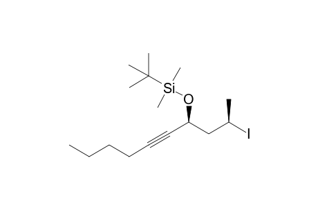 tert-Butyl(((2R,4S)-2-iododec-5-yn-4-yl)oxy)dimethylsilane