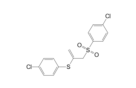 Benzene, 1-chloro-4-[[1-[[(4-chlorophenyl)sulfonyl]methyl]ethenyl]th io]-
