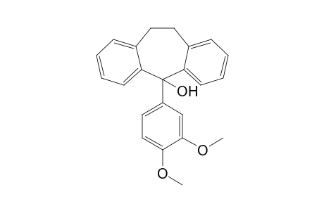 5-(3',4'-Dimethoxyphenyl)-10,11-dihydro-dibenzo[a,d]cyclohepten-5-ol