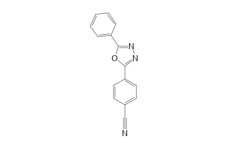 2-(4-CYANOPHENYL)-5-PHENYL-1,3,4-OXADIAZOLE