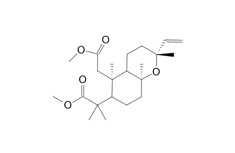 ent-2,3-seco-13-epi-manoyl oxide-2,3-dioic acid dimethyl ester