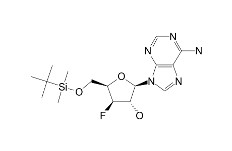 9-[5-O-(TERT.-BUTYLDIMETHYLSILYL)-3-DEOXY-3-FLUORO-BETA-D-XYLOFURANOSYL]-ADENINE
