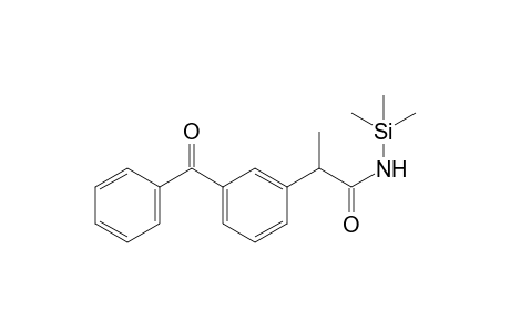 2-(3-benzoylphenyl)-N-trimethylsilyl-propanamide