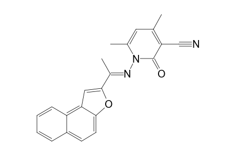 1-[1'-(Naphtho[2,1-b]furan-2'-yl)-ethylideneamino]-1,2-dihydro-4,6-dimethyl-2-oxopyridine-3-carbonitrile