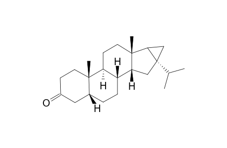 3'H-Cycloprop[16,17]androst-16-en-3-one, 16,17-dihydro-16-(1-methylethyl)-, (5.beta.,14.beta.,16.alpha.,17.alpha.)-
