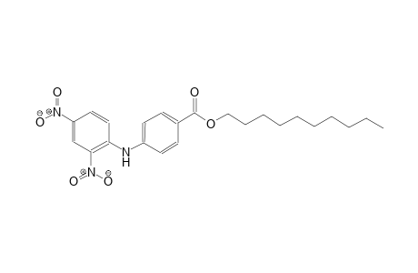 benzoic acid, 4-[(2,4-dinitrophenyl)amino]-, decyl ester