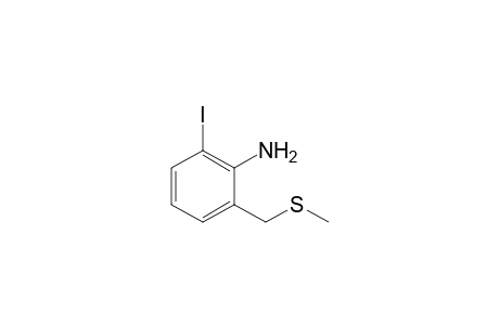 2-Iodo-6-[(methylthio)methyl]aniline