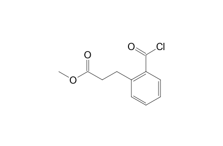METHYL-3-(2-CARBOXYPHENYL)-PROPANOYL-CHLORIDE