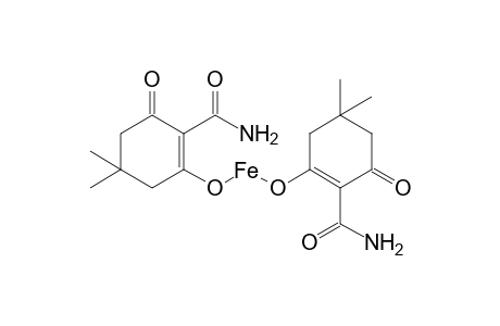 bis[(2-carbamoyl-5,5-dimethyl-3-oxo-cyclohexen-1-yl)oxy]iron