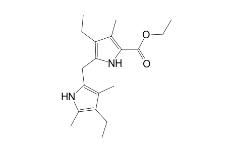 1H-Pyrrole-2-carboxylic acid, 4-ethyl-5-[(4-ethyl-3,5-dimethyl-1H-pyrrol-2-yl)methyl]-3-methyl-, ethyl ester